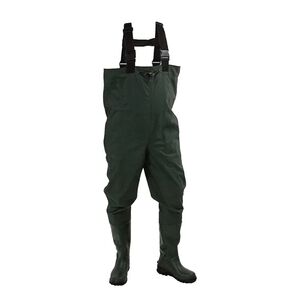 Riverside Size 10 Men's NEW Green Chest Waders Rubber Boots For Fishing Hunting